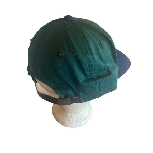 Banff Springs Green Blue Vintage 1990s Hat Cap Adjustable - Picture 4 of 8